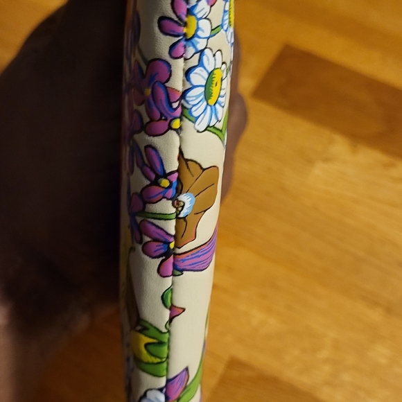 Coach Zip Wristlet With Floral Print - Picture 7 of 10